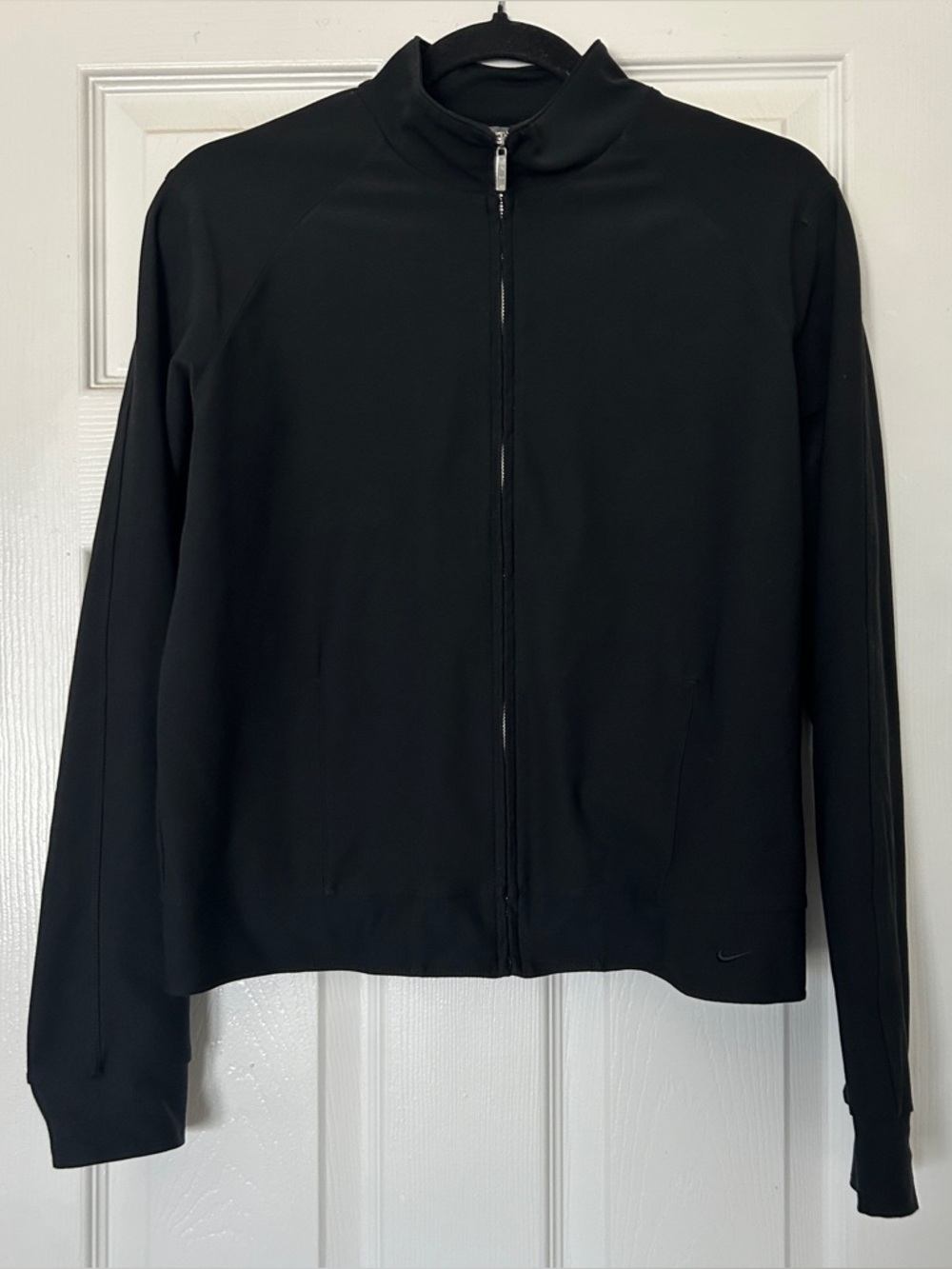 Nike dri fit black zip up jacket